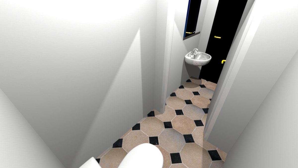 GripRt's tweet photo. #sweethome3d 覚書
キッチンはらしくなってきました。トイレは大切。売場はこれから。1Fはパン売場。飲料やお菓子も置きます。レストランは2F。ところで、Objの入出力でテクスチャが乗らないという話がありますが、ファイル名やパスに日本語不可。winのユーザー名が日本語ならDとか使えば良いかも。 https://t.co/8cLDeNP2ZB