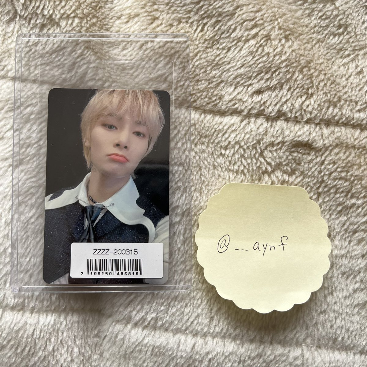 ___aynf's tweet photo. Stray Kids スキズ THE SOUND ソニミュ オンライン ラキドロ トレカ 交換

譲 : アイエン +上乗せ可能

求 : フィリックス、ハン

お取引をキャンセルされてしまい切実に探しております🥲
配送記録のつく同日発送希望です。
お気軽にお声掛けください☺
#スキズ交換 #スキズトレカ交換 #straykids交換 https://t.co/KizDBOaNbC