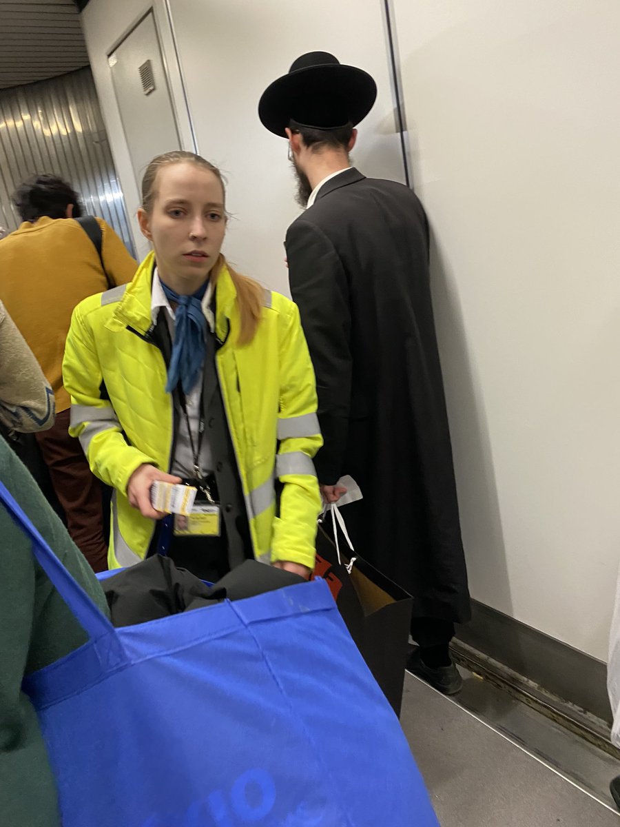 IGSD2024's tweet photo. @flughafen_wien  I flew from Vienna last week. As we were getting on the plane a #vie employee told us we had to check our bags. She asked where we were from. When we replied “the USA” she said, “You are the worst people on the face of the earth!” Wasn’t Hitler born in Vienna? 🤔 https://t.co/WVGLwvQSXm