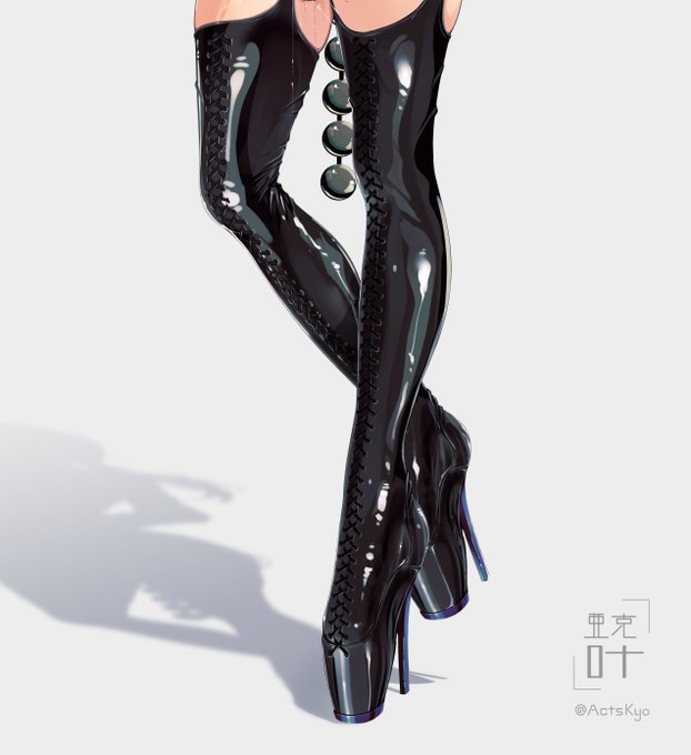 しかし一番費やしたのは靴だったかな?
サイハイバレエブーツ 