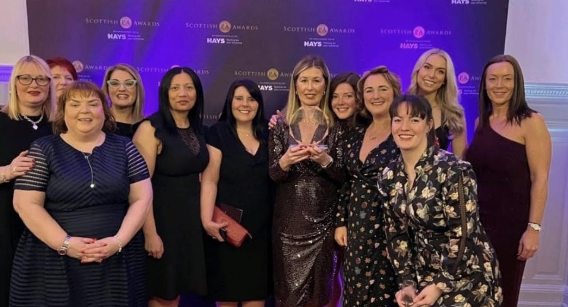 MairiMMcInnes's tweet photo. Great accolade for @PwC_Scotland to win Employer of the Year at the Scottish PA Awards.  Well done to all the team and thank you to all our people who perform a critical role in the success of our business #PwCProud #Team #Purpose @PwC_UK https://t.co/p6uA0bfiJr