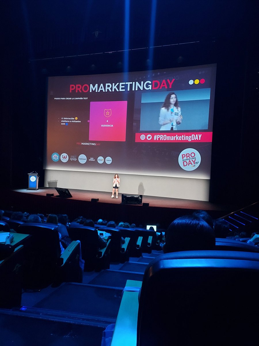 JeniferGeronimo's tweet photo. 🤓😎Para una buena campaña de publicidad hay que segmentar bien la audiencia para tener un buen CTR y resaltados. Con Elena Charameli #promarketingday #publicidadonline https://t.co/p4lkoOpLqu