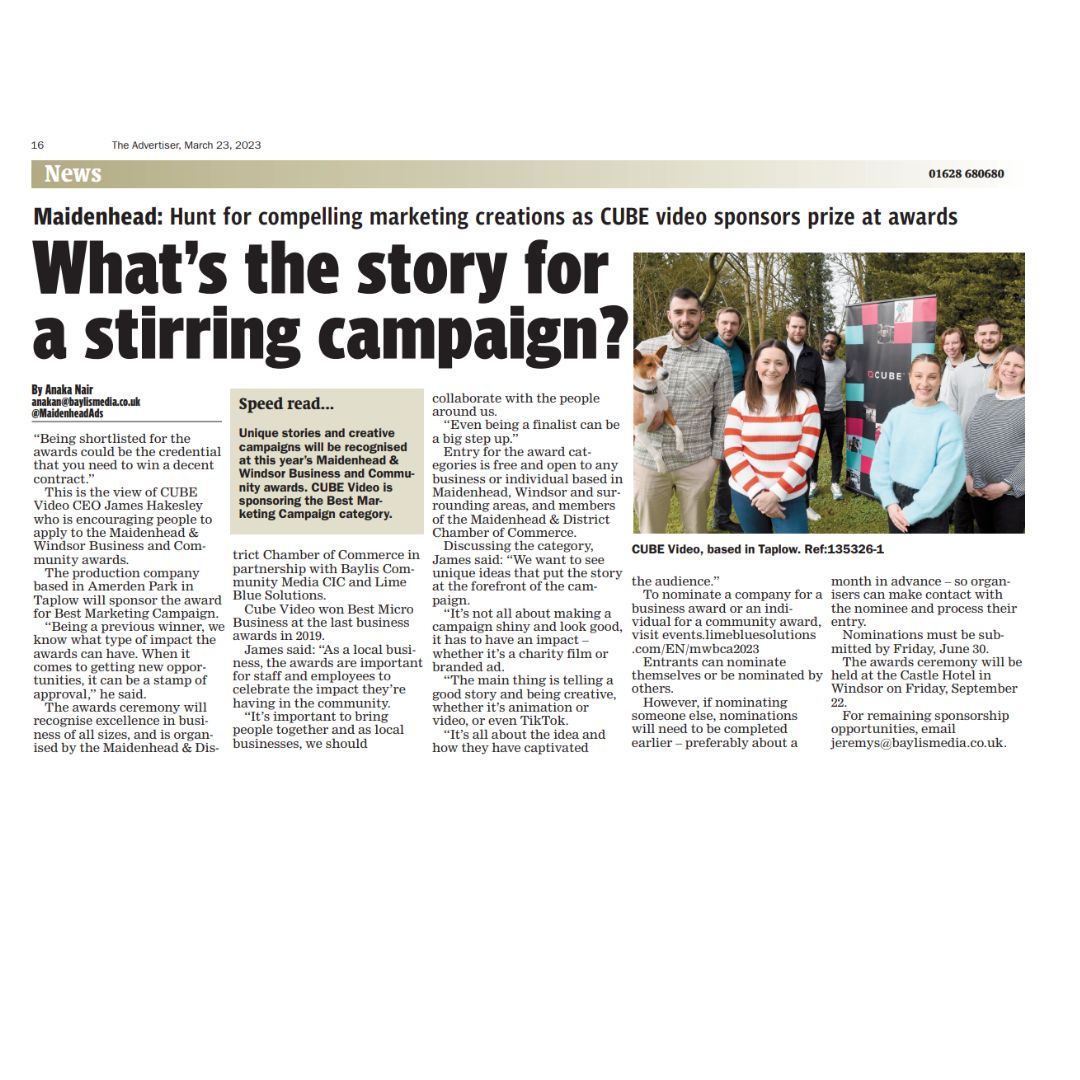 Maidenhead & District Chamber of Commerce tweet media