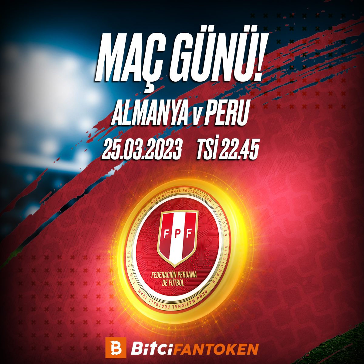 Bitci_FanToken's tweet image. 🇵🇪Peru Maça Çıkıyor!

Almanya 🆚 Peru

⏰22.45

 Başarılar Peru!

#Bitci #BitciFanToken #FPFT