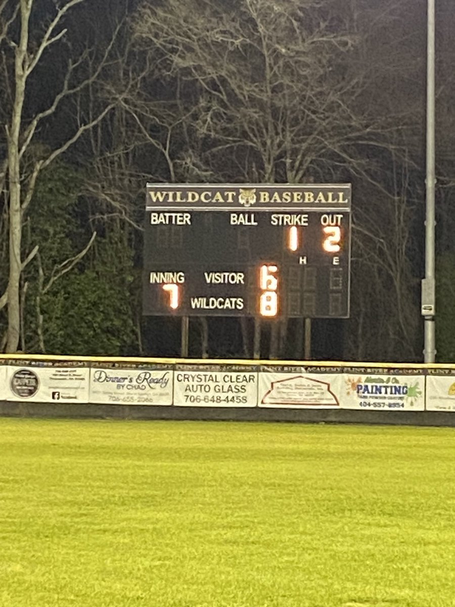 ⚾️⚾️⚾️𝙒𝙞𝙣𝙣𝙚𝙧⚾️⚾️⚾️

Cats win 8-6 over LaFayette Christian❕The Wildcats are now 8-3 on the year😎

#FRAmily | #ProtectTheDen🐾