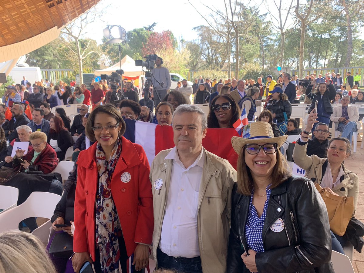 dorisprensa's tweet photo. Gran fiesta de los @HispanosConPP  , Europa es  Hispana. Por la libertad, más oportunidades @IdiazAyuso @SerranoAlfonso @ppmadrid @ppopular @pptetuan @FrankSeguraC https://t.co/74JXKNXd5Q