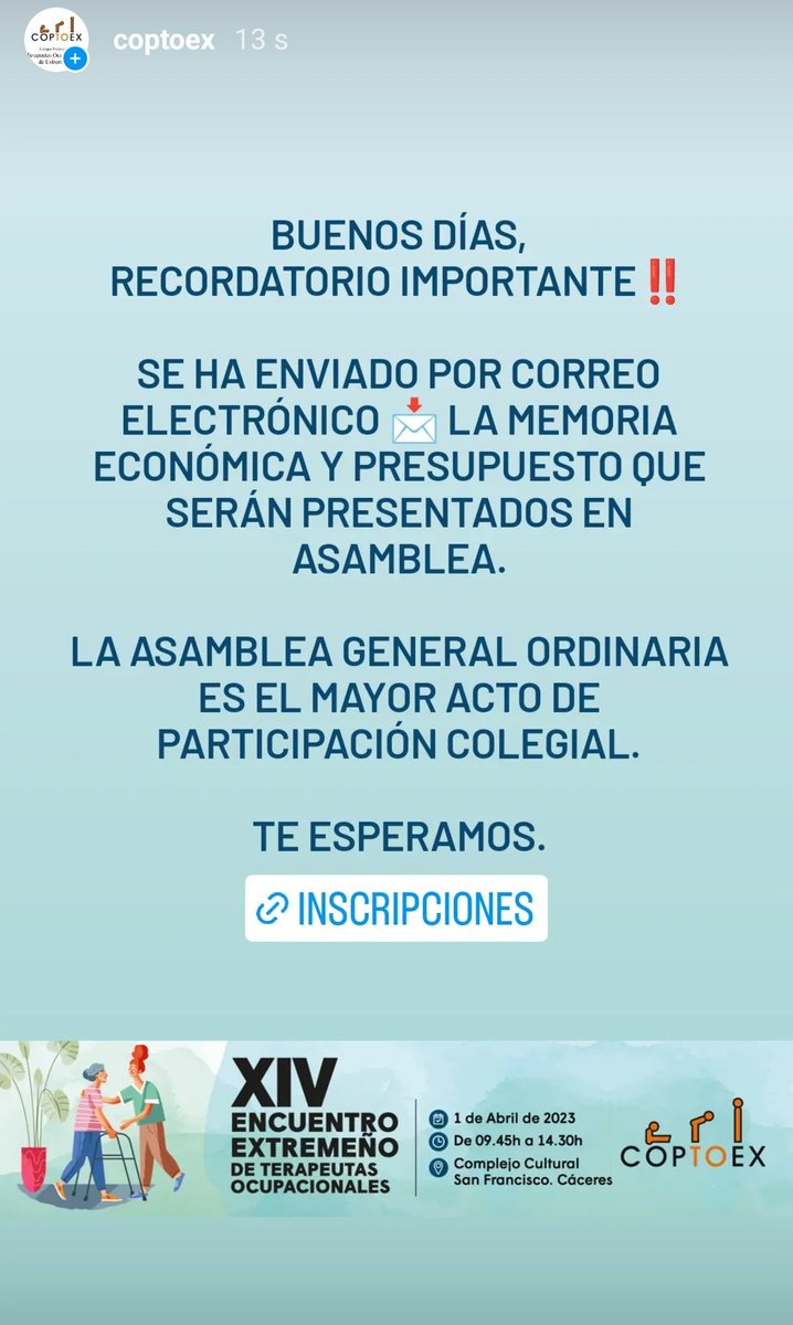crismmh's tweet photo. Todos deberíamos preocuparnos del devenir de nuestros organismos, todos somos y seremos responsables, quizás no somos conscientes de la oportunidad que tenemos delante. 

En una semana nos vemos 👩🏼‍🔧

#COPTOEX https://t.co/fBoO3Gjdoo