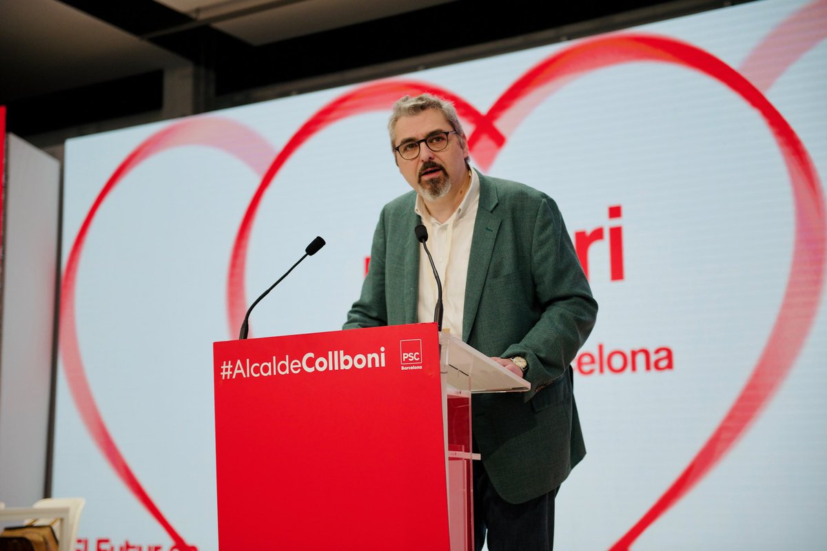 pscbarcelona's tweet photo. Segona jordana de la Convenció Municipal🚀

A les 3 Comissions han estat aprovades per unanimitat les propostes que integraran el nostre programa electoral per a les eleccions de #28M

🌹Tenim programa, tenim equip i tenim el millor candidat: @jaumecollboni

#AlcaldeCollboni https://t.co/FTru1Ux5b6