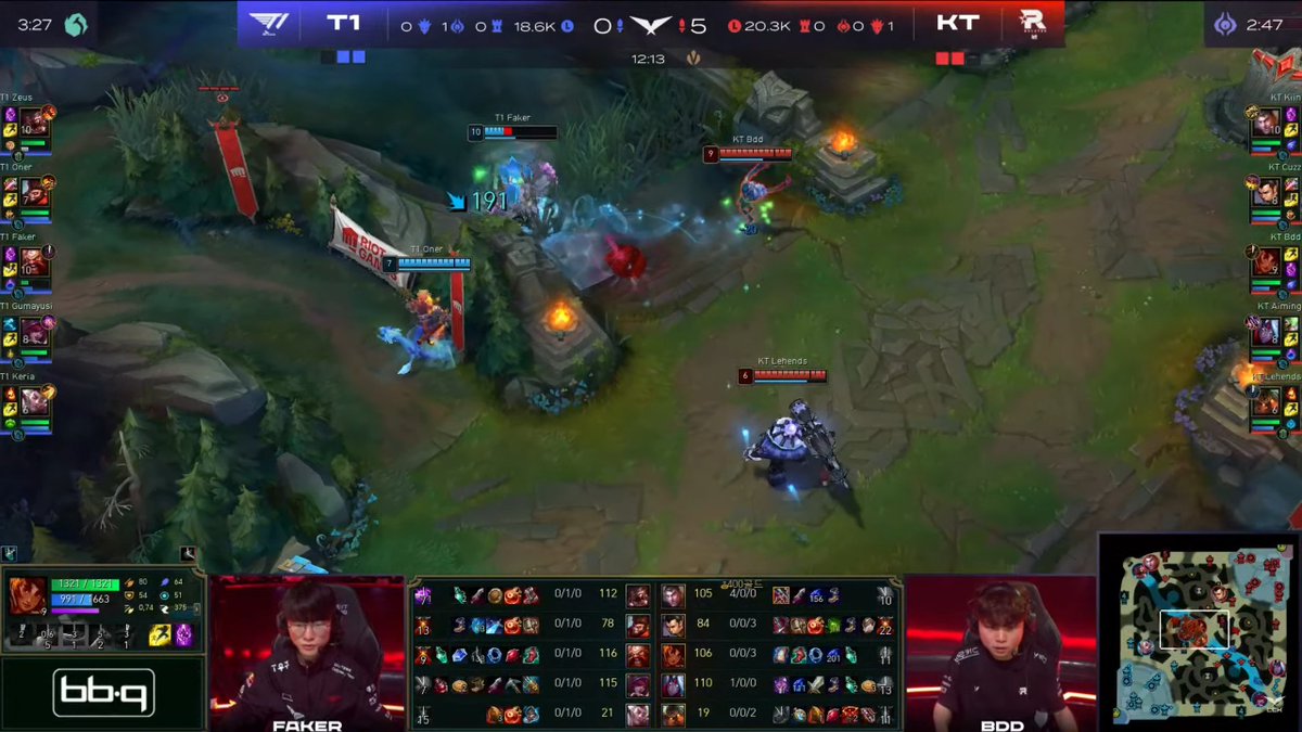 T1Latam's tweet image. DE ALGUNA MANERA, DE ALGUNA MODO

LO LOGRA T1 SE LLEVA LA MEJOR TELECOM WAR EN MAS DE UN LUSTRO SIN TENER UNA ASI DE TENSA

T1 PORFIN ROMPE SU MALDICION DE QUINTO MAPA

INCREIBLE SEMIFINAL DE LCK

Y PODRIA REPETIRSE