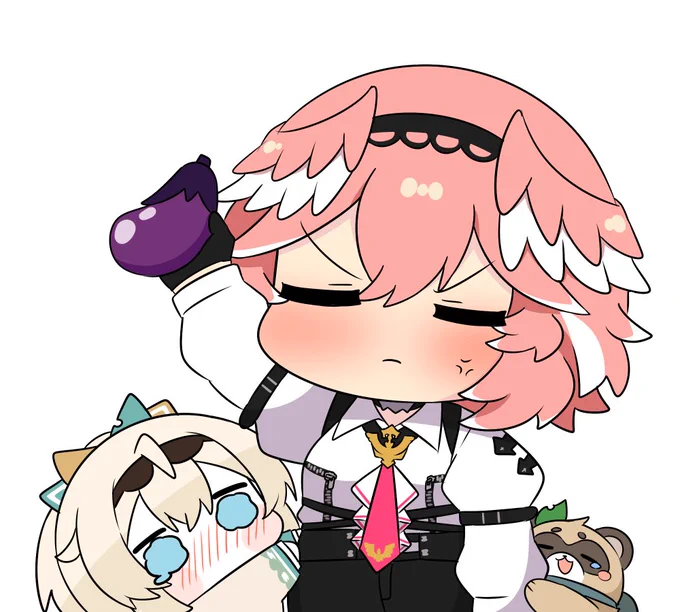 ナスは経費に含まれない #Luillust #いろはにも絵を 