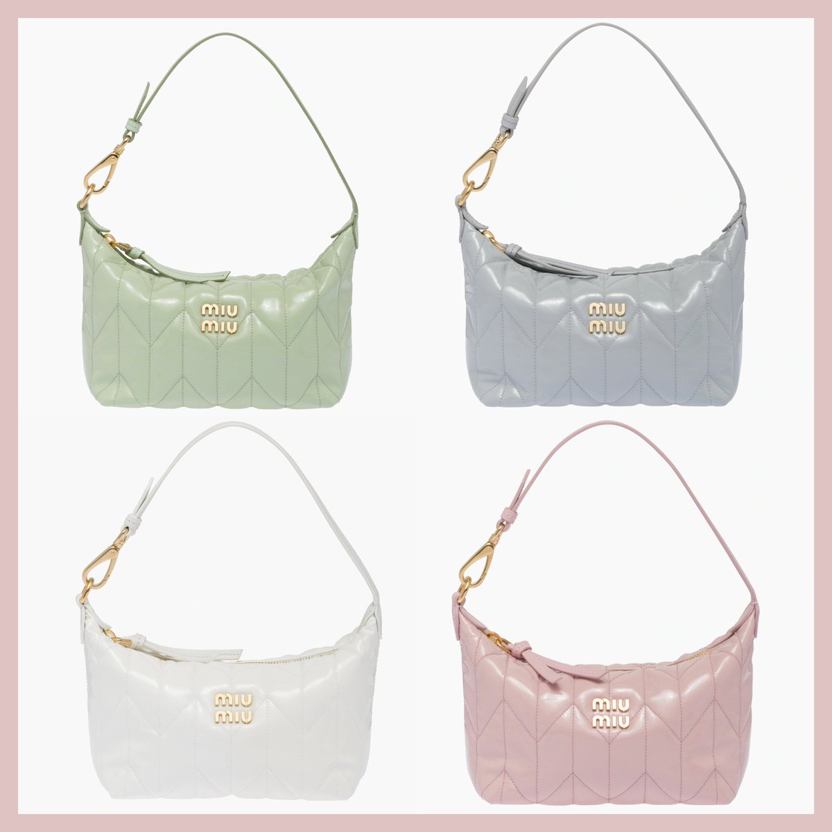 miffybrandy's tweet photo. restock alert 🔔 Miu Spirit matelassé ciré mini-bag หลังจากที่หายไปนาน ตอนนี้พรีได้แล้วนะคะ 🪞🍵🍡ꕀ ของจริงน่ารักมากก คุณลูกค้ามาพรีเกิน 20 ใบแล้วค่า

pre 34500.- มัดจำเพียง 11000
รอบบินต่อไป🚫ปิดรับวันจันทร์นี้นะคะ🚫 https://t.co/8TEiggW0ux