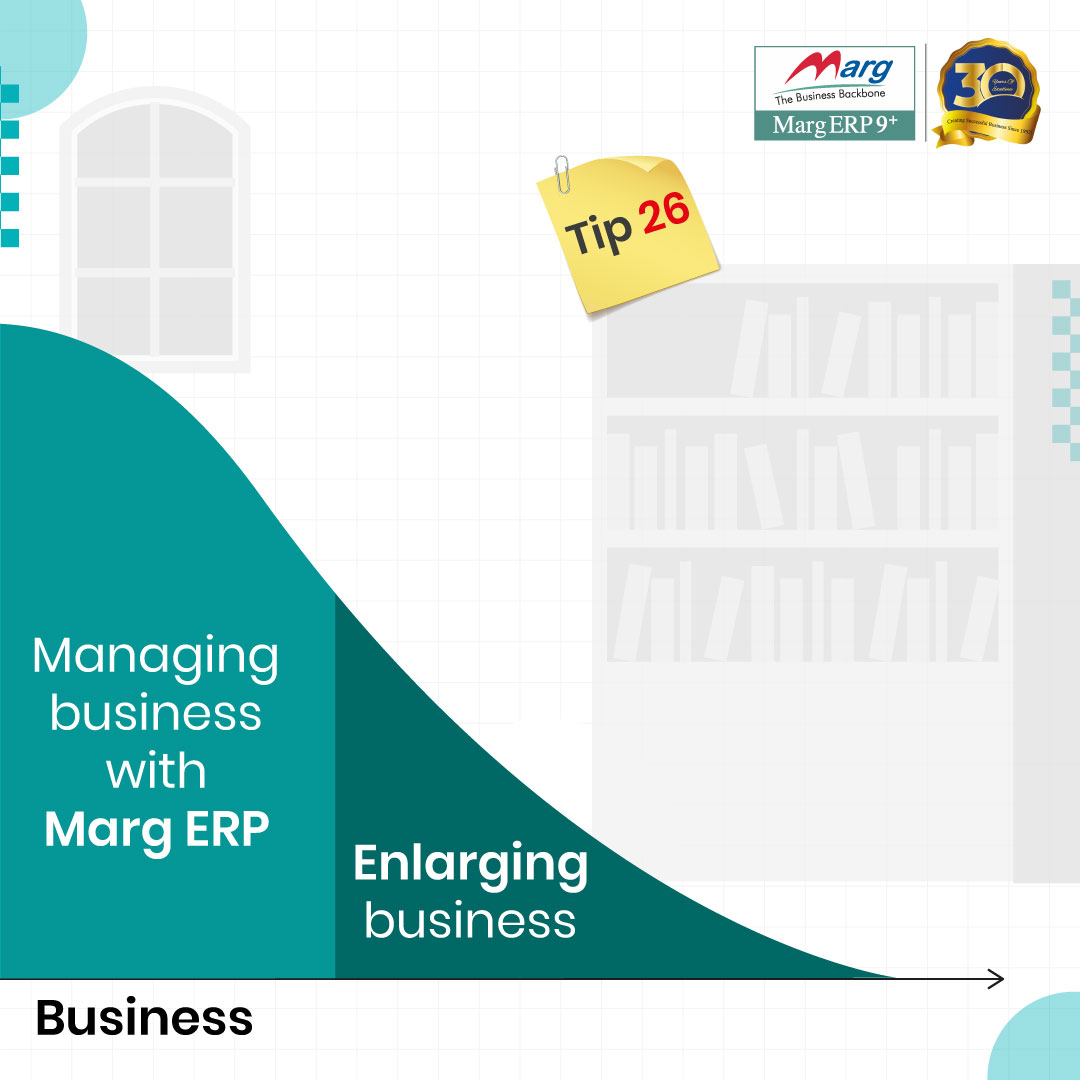 MargErpLtd's tweet photo. With #MargERP help your SME's journey, by easily manage their business's day-to-day operations
To Book Demo, Give a missed call at 9999999364
Or visit https://t.co/pVpTDFf87H
#30days30tips #BusinessManagement #Entrepreneur #BusinessOperations https://t.co/V7Dbllocxr