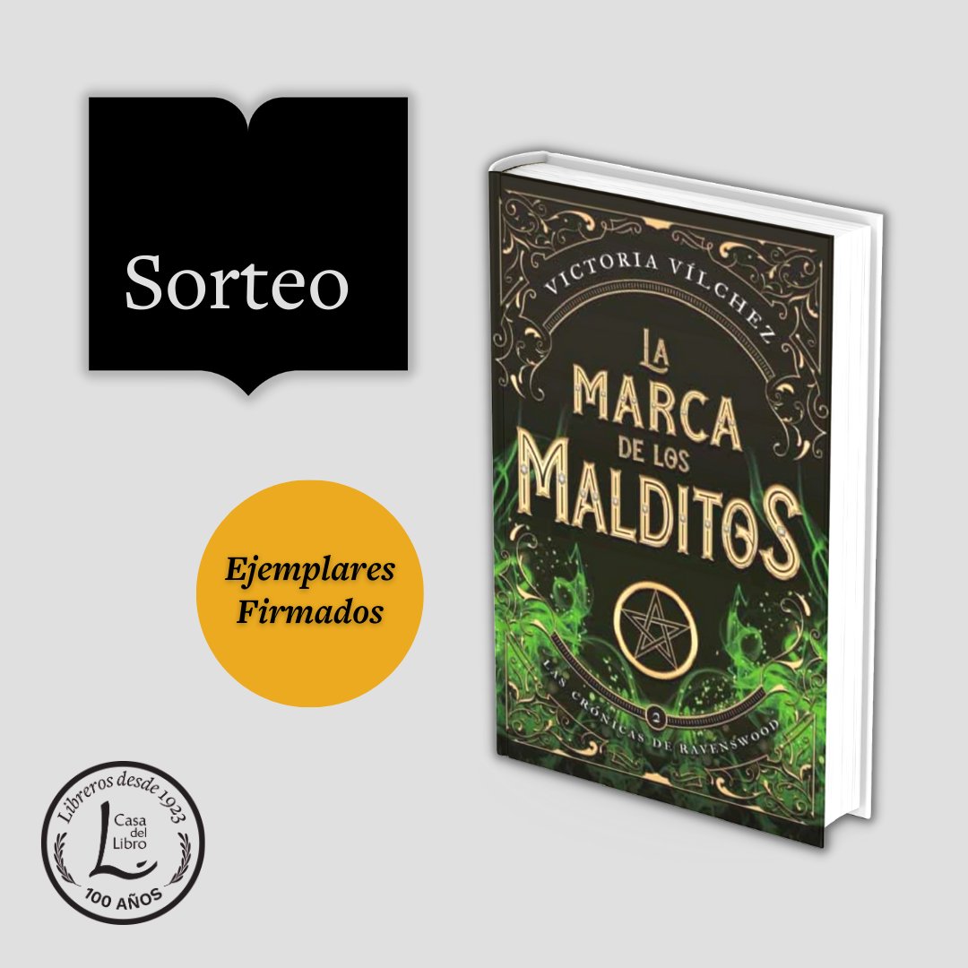 casadellibro's tweet photo. 📚SORTEO📚
Tenemos cuatro ejemplares de #LaMarcaDeLosMalditos (https://t.co/MwncAstYA6) firmados por @VictoriaVilc 🙌 La segunda parte de #LascrónicasdeRavenswood ✨🌑
1️⃣ RT
2️⃣ Sígue a @casadellibro ➕ y a @Titania_ed
BBLL: https://t.co/4BCTKA6JFi https://t.co/C2dsExv1EI