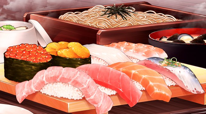 「sushi tempura」 illustration images(Latest)