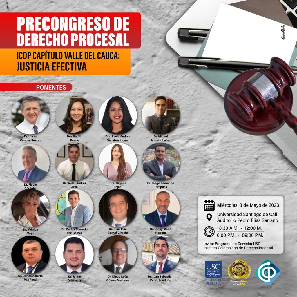 Diego León Gómez (@diegoleongomez) on Twitter photo La Facultad de Derecho de <a href="/usantiagodecali/">Universidad Santiago de Cali</a> tiene el honor de ser sede del Precongreso de Derecho Procesal del <a href="/I_C_D_P/">ICDP</a> - Capítulo Valle Cauca - . Como decano de Facultad, agradezco a los presidentes nacional y regional Dr. Ulises Canosa (<a href="/ucanosas/">Ulises Canosa Suarez</a>) y Dr. Carlos Paz (<a href="/capazrussi/">Carlos Alberto Paz Russi</a>). La Facultad de Derecho de <a href="/usantiagodecali/">Universidad Santiago de Cali</a> tiene el honor de ser sede del Precongreso de Derecho Procesal del <a href="/I_C_D_P/">ICDP</a> - Capítulo Valle Cauca - . Como decano de Facultad, agradezco a los presidentes nacional y regional Dr. Ulises Canosa (<a href="/ucanosas/">Ulises Canosa Suarez</a>) y Dr. Carlos Paz (<a href="/capazrussi/">Carlos Alberto Paz Russi</a>).