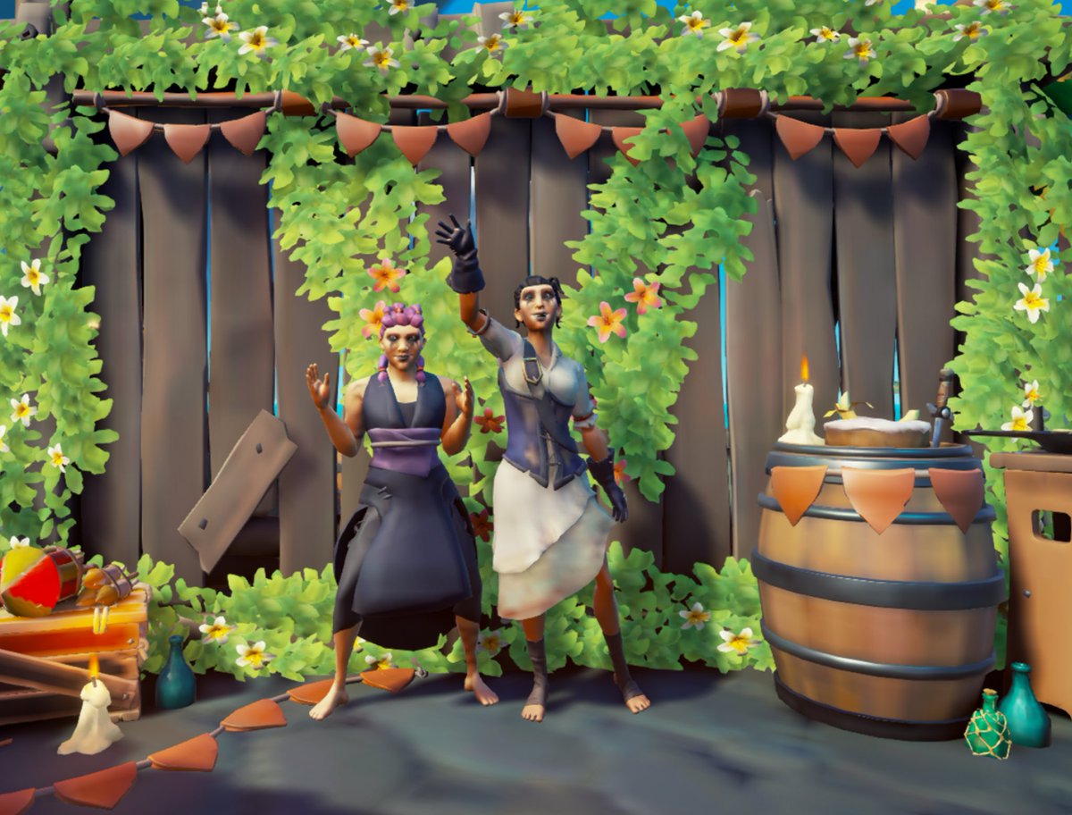 AceofStacy's tweet photo. #SoTAnniversaryPromo #BeMorePirate gonna get my bestie to pirate legend today! I can feel it! https://t.co/XoIlDueMDH