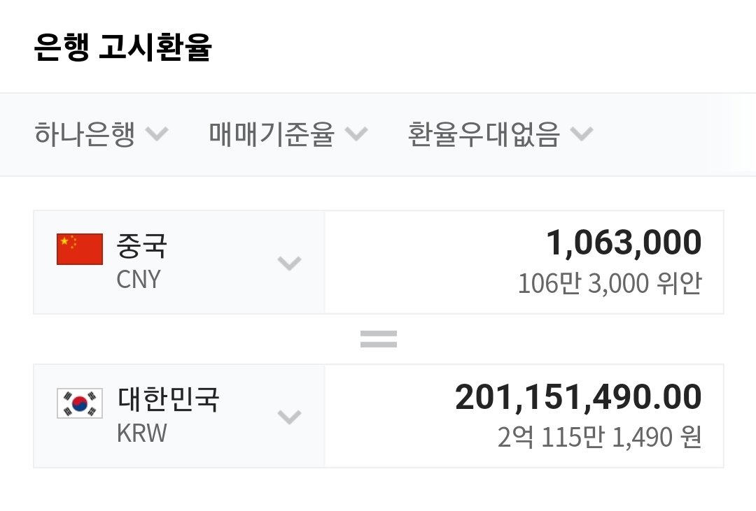 luvfor_yibo's tweet photo. 1,063,000 위안이래 우리나라 돈으로 하면 2억 115만.. 🥹 https://t.co/SalHRjYBo1