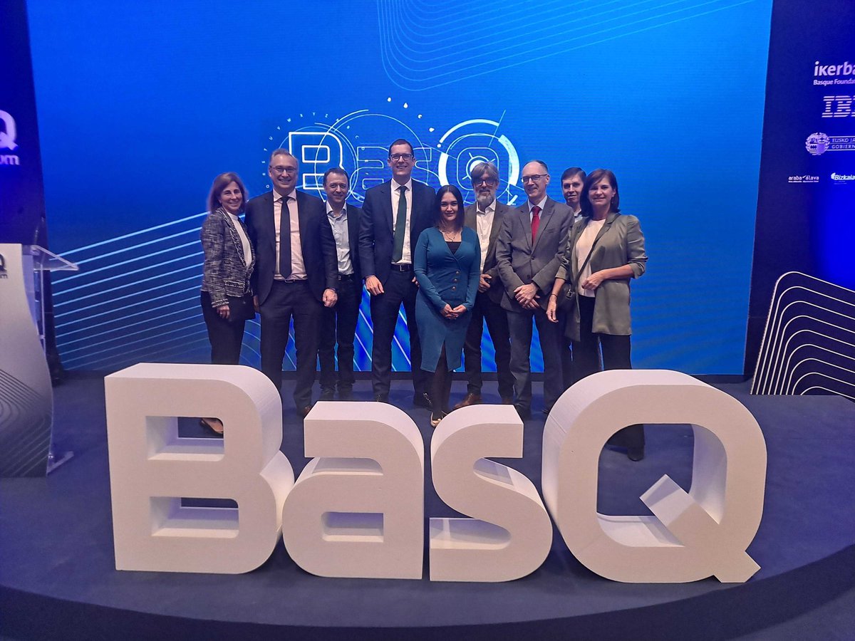 javiergez's tweet photo. Un orgullo contribuir a la implantación del primer ordenador #cuántico de ⁦@IBM_ES⁩ en España. Ayer participamos en el lanzamiento de  #BasqueQuantum, programa con el que el Pais Vasco se convertirá en uno de los polos de desarrollo de esta tecnología a nivel mundial. https://t.co/F9bTIVlA3L