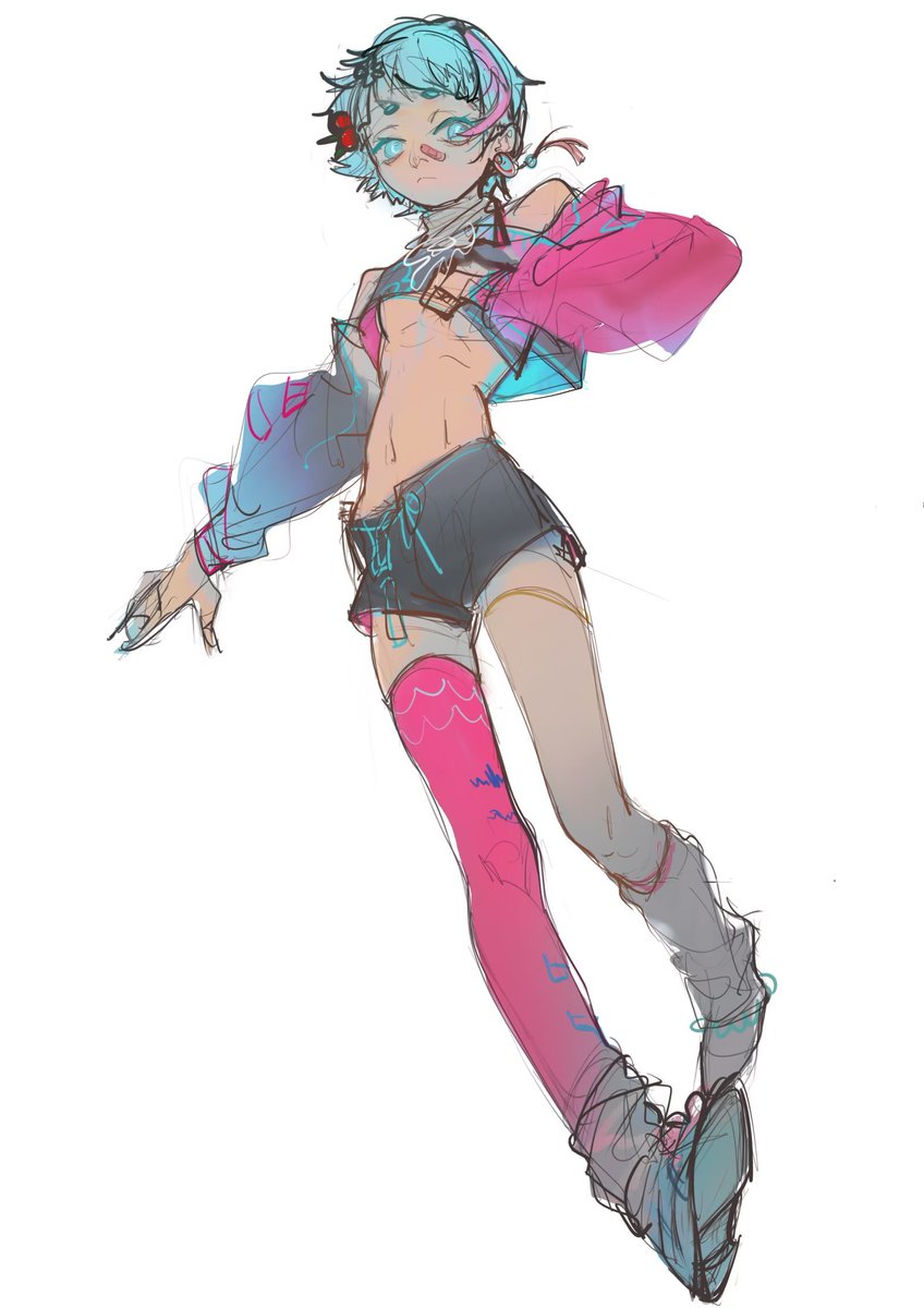 muxe_art's tweet image. 最近练习