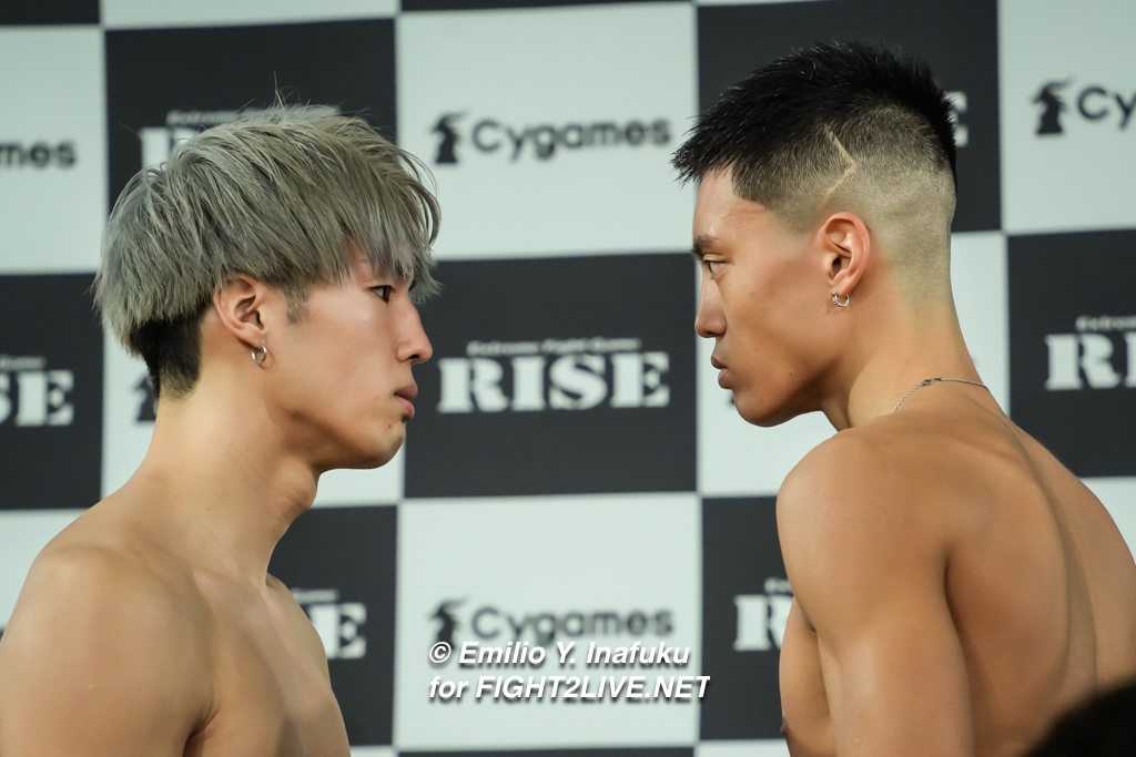 #RISE_ELDRD 
Super Fight (-54kg), 3R, 3min:
Toki Tamaru (53,95kg) vs. Kazane (53,95kg)
<a href="/Toki_Tamaru/">田丸辰</a> <a href="/kz0439/">風音 Kazane</a> <a href="/RISE_2003/">RISE OFFICIAL</a>