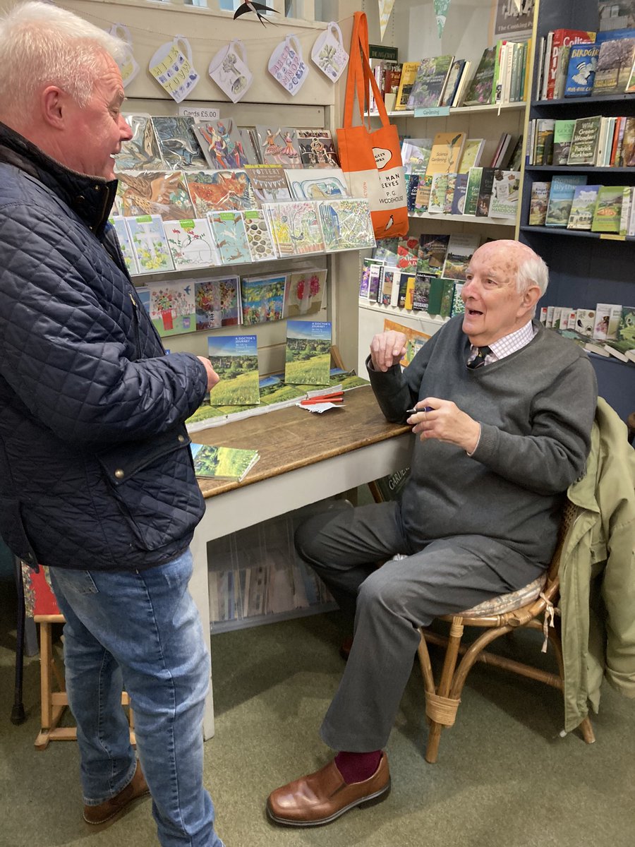 bailhill's tweet photo. Delightful book signing today for the much-loved local GP Dr Michael Genton #ADoctor’sJourney - all proceeds go to #DorsetandSomersetAirAmbulance @dsairambulance https://t.co/VUl0bljTJH