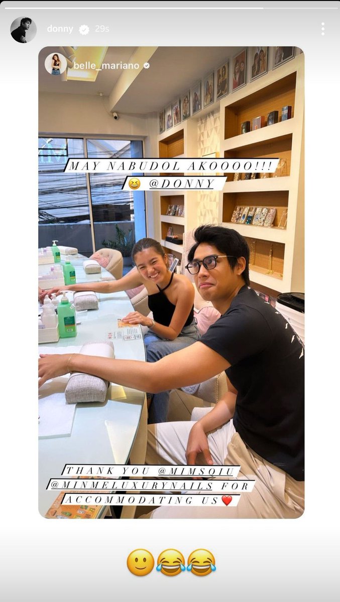 DBellaMoon011's tweet photo. Mambubudol at Magpapabudol for love:)
Hay naku DonBelle…you made the whole empire super kilig na naman🥰

#DonBelle #DONBELLEmpire
Donny Pangilinan | Belle Mariano 
#DonnyPangilinan #BelleMariano
@donnypangilinan @bellemariano02 https://t.co/yfBjXiJpyw
