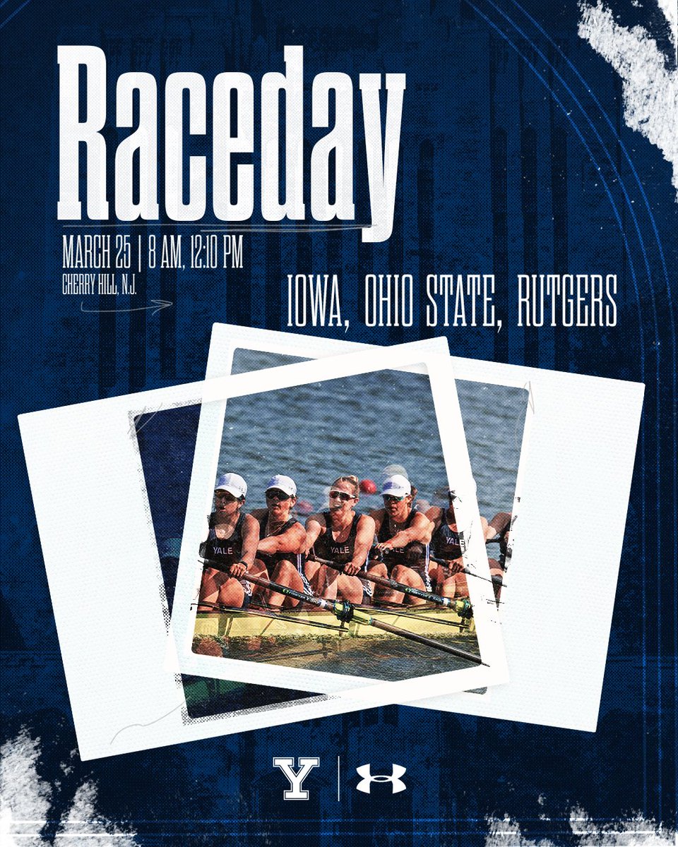 YaleWCrew's tweet photo. Big Ten-Ivy League Dust Up on the Cooper River in New Jersey
๐ | Iowa, Ohio State
โ๏ธ | 8 a.m.
๐ | Rutgers
โ๏ธ | 12:10 p.m.
#ThisIsYale | #YeahYale https://t.co/qMABFCtSxh