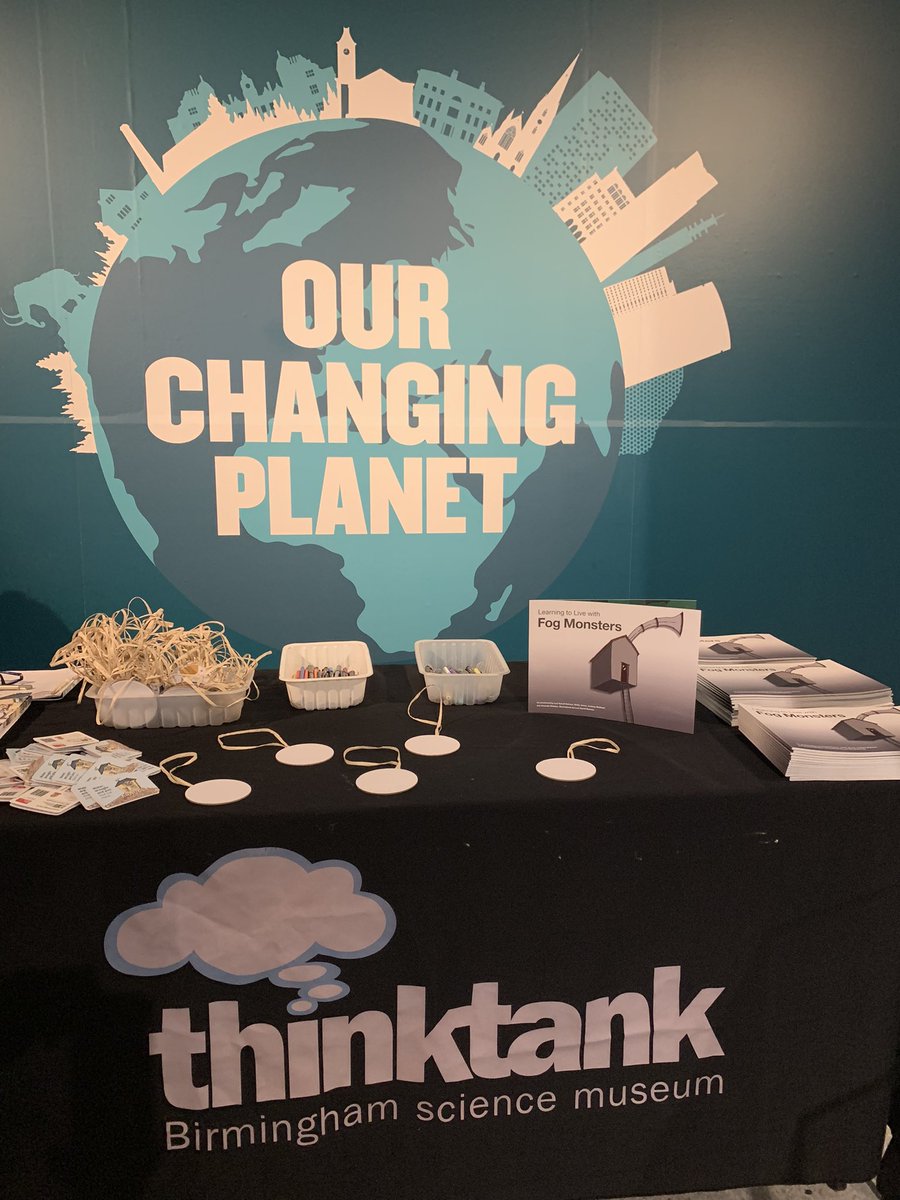 Great to be at @thinktankmuseum with <a href="/vip_clear/">VIP-CLEAR project</a> team. Pop by and pick up a free book to help children navigate hidden risks such as climate, war and austerity. Research informed! <a href="/UWEBristol/">UWE Bristol</a> <a href="/UWE_GEM/">UWE GEM</a> <a href="/LindseyMcEwen1/">Lindsey McEwen</a> #SDG