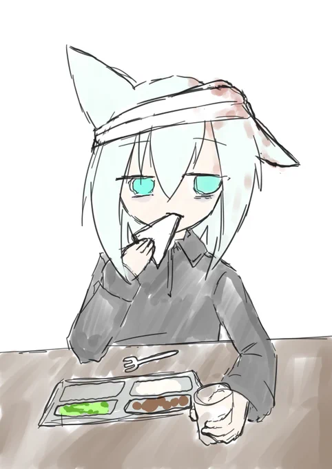ここで一つ。夏輝って耳が片方傾いてるでしょ。あれ、PMC時代に全線で敵兵士に頭部をおもっきしぶん殴られて負傷した後遺症なんだよね。(唐突な暴力表現) 