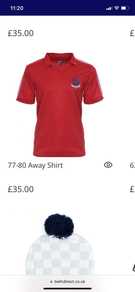 Just been to the #bwfc shop. Overheard a man saying to his son that’s the top when your grandad was manager. Only Ian Greaves son. What a top manager and man he was. Just shows the long held connections to our club. ❤️❤️