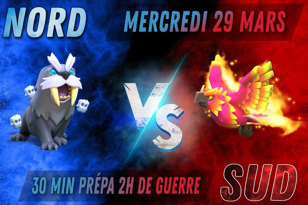 Marinou31Coc's tweet photo. La famille No Way est heureux de vous convier à un nouvel événement :

📆 MERCREDI 29 MARS À 21h00 📆
Oui oui vous avez bien lu... C'est l'heure de mettre les choses au clair et de s'affronter !ça va chauuuuffeerrrrr 😈💥
 ➡️ Plus d'informations :https://t.co/w3n24gFr0G https://t.co/0UqphzEo5r