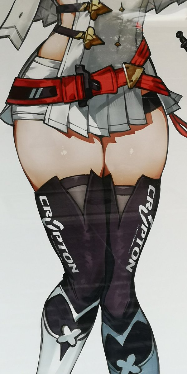 今年のミクさんはふとももが太ましいのぜ。 