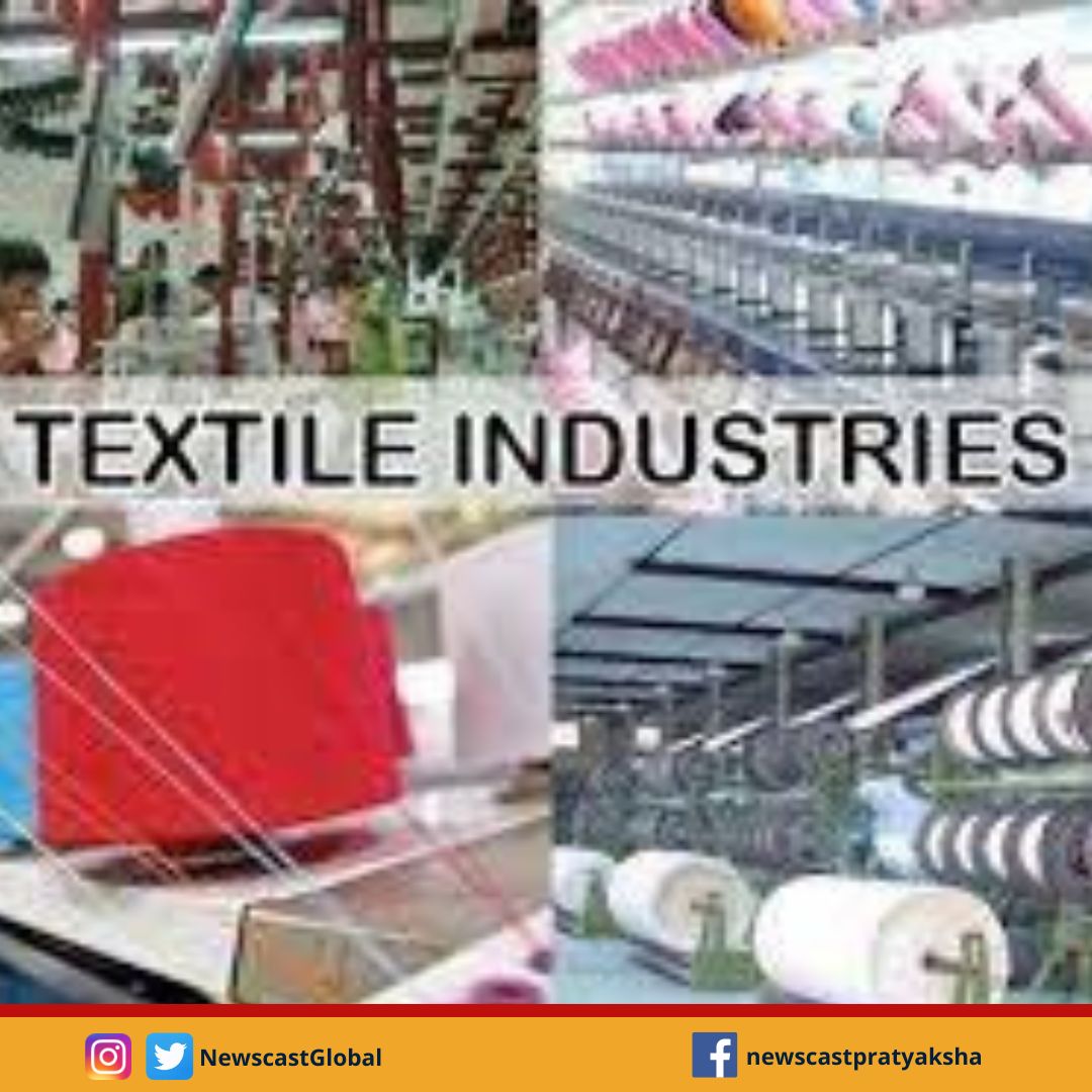 NewscastGlobal's tweet photo. India aspires to take its technical #TextileMarket to $40 billion in the next 4-5 years from $22 billion at present. Currently, India is the fifth largest producer of #TechnicalTextiles in the world.
#IndiaProgressing https://t.co/zAjLdzQUjo