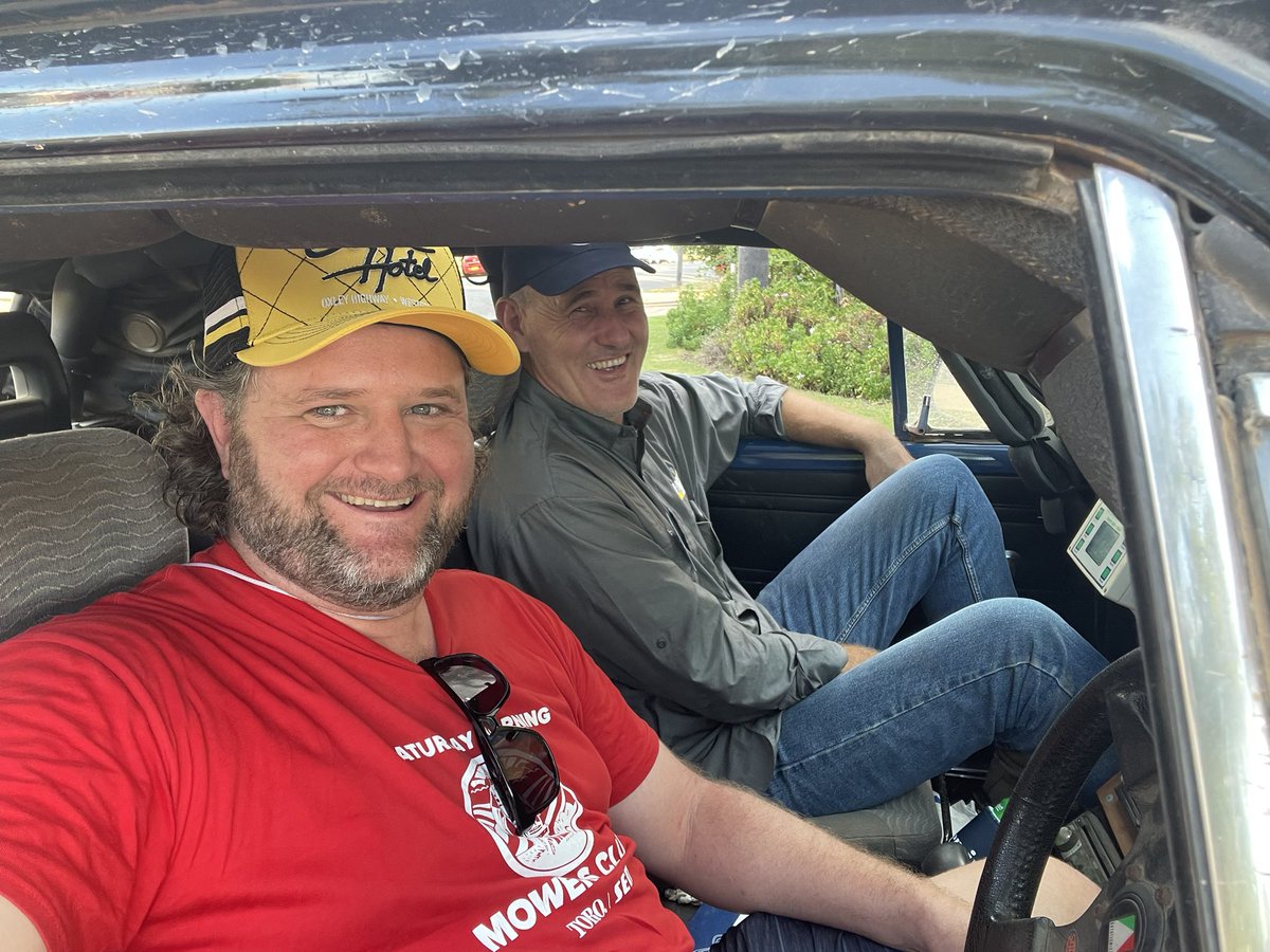 jezza_nastyjvc's tweet photo. Day 2 made it to Dubbo. They made me drive the beast!!!!! #beyondbitumen #petebesseling https://t.co/AHTLuVJGDT