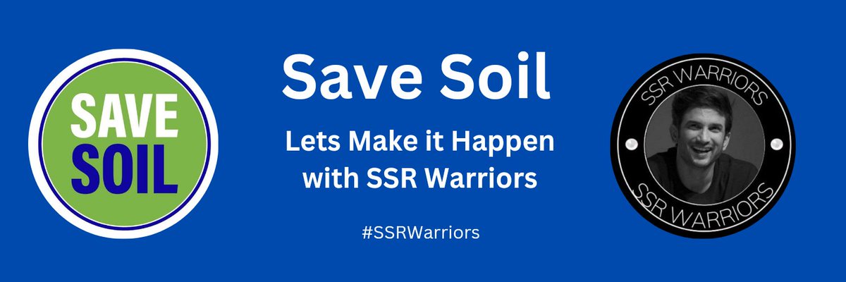 #SaveSoil lets make it happen 
<a href="/cpsavesoil/">Conscious Planet #SaveSoil</a> with #SSRWarriors