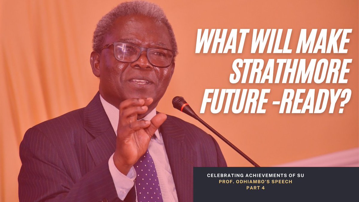 StrathU's tweet image. What will make Strathmore future-ready?🤔

Watch the 4th and final part of the #AsanteProf series👉youtu.be/hCpj_ZmQcv8

#PassingTheBaton #2ndVCInstallation