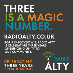 RadioAlty's tweet photo. RadioAlty is returning to our roots this Saturday morning to celebrate our 3rd birthday.  

10am - #GroovesnGoss 
11am - #BrandNewBeats
12pm - #TrackstotheFuture

Listen online, on the apps, smart speakers, and Streema - https://t.co/avmIQb4M8a.  
#RadioAlty https://t.co/ZxkczPpGn6