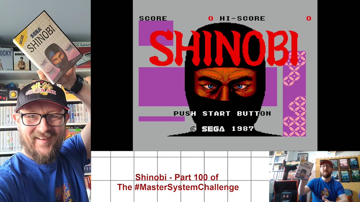 8BitBoyUK's tweet image. It's #SegaSaturday and for the very last time here is the #MasterSystemChallenge

Challenge 100 is Shinobi 🥷

Thank you everyone who has taken part this last 2 years nearly. Watch the video for details about how to take part and the prize this week.

youtu.be/lVgH-4Lv738