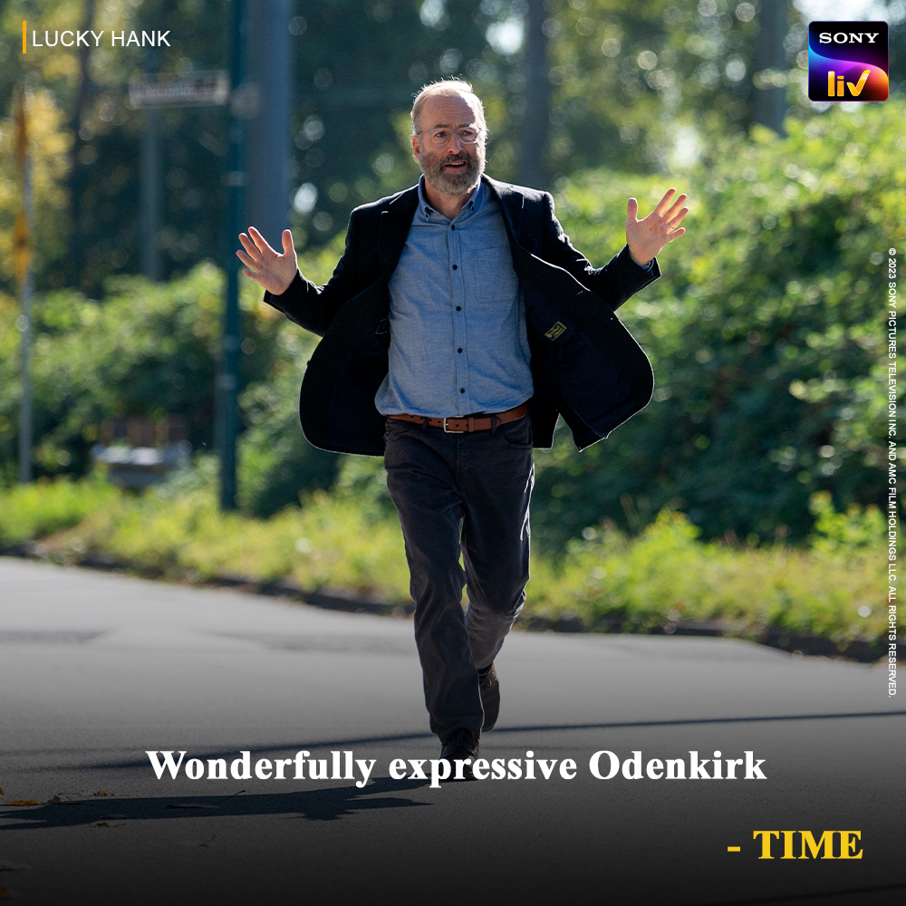 SonyLIV's tweet photo. The results are out, and Professor Hank has passed with flying colours. 🎊
#LuckyHank streaming now on Sony LIV - https://t.co/pY60YTKEmL
#LuckyHankOnSonyLIV
#BobOdenkirk #MireilleEnos #SuzanneCryer #CedricYarbrough #DiedrichBader #OliviaScottWelch #SaraAmini https://t.co/YsmC7MsqVD