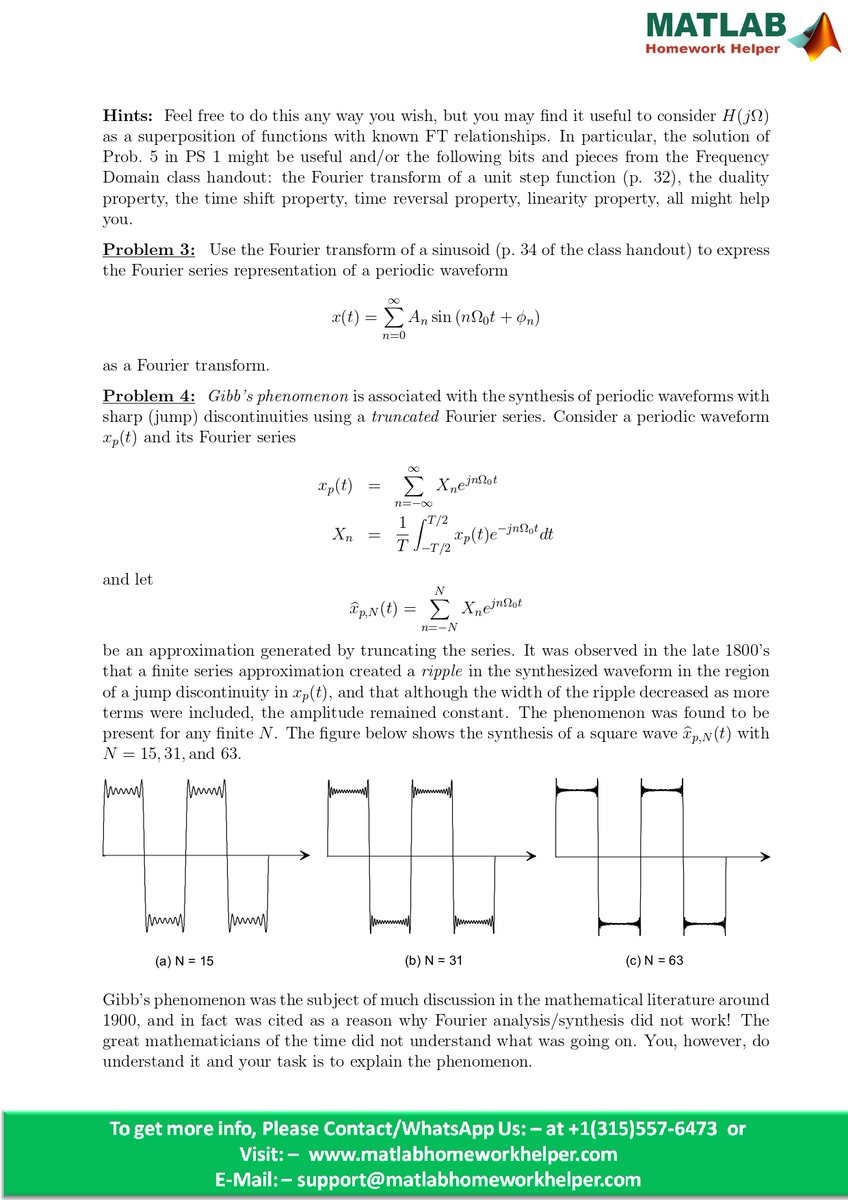 matlabhwhelper's tweet image. Looking for Matlab homework? Our professional expert can "do your Matlab homework" for you, ensuring you get top grades without any hassle.
Visit:- bit.ly/3bjMqGB
#matlabhomeworkhelper #education #matlabhomeworkhelp #students #studytips #domymatlabhomework #university
