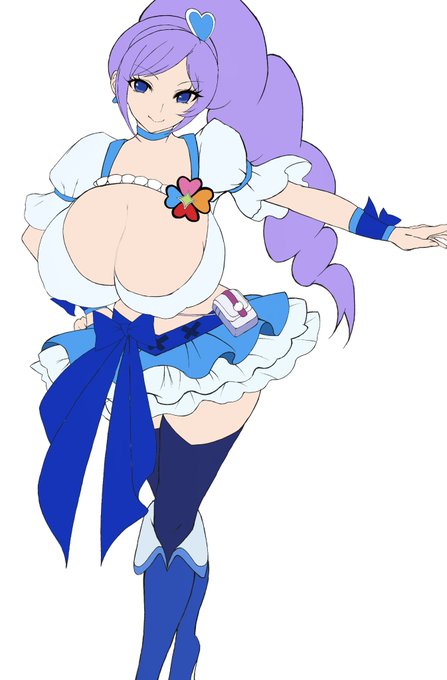 ちょっとキュアベリー描き始めてみた… 