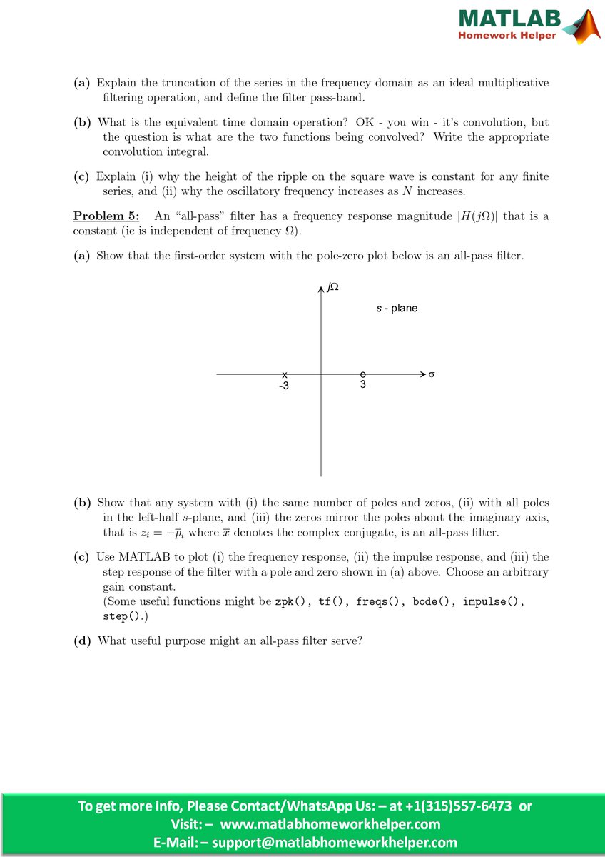 matlabhwhelper's tweet image. Looking for Matlab homework? Our professional expert can "do your Matlab homework" for you, ensuring you get top grades without any hassle.
Visit:- bit.ly/3bjMqGB
#matlabhomeworkhelper #education #matlabhomeworkhelp #students #studytips #domymatlabhomework #university