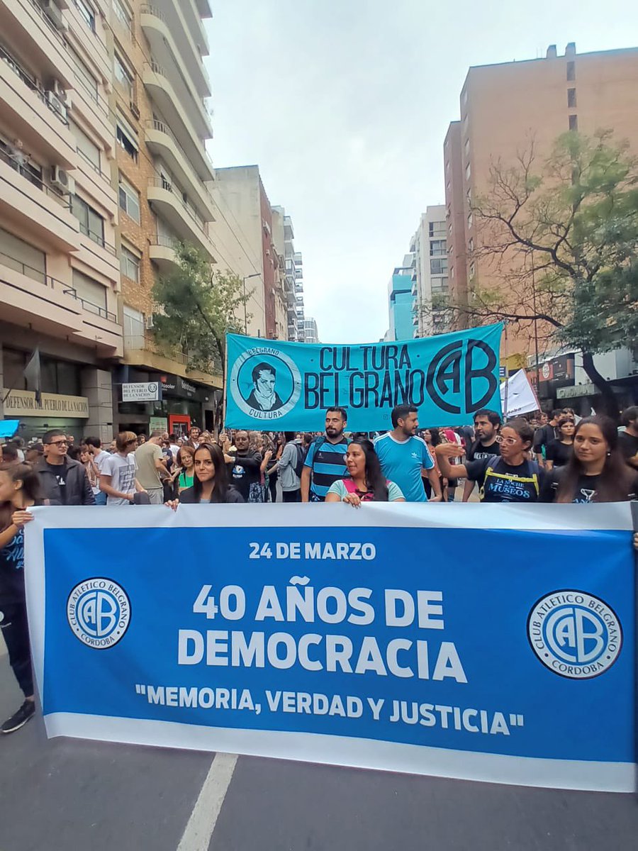 Desde el club que habitamos, decimos Nunca Más