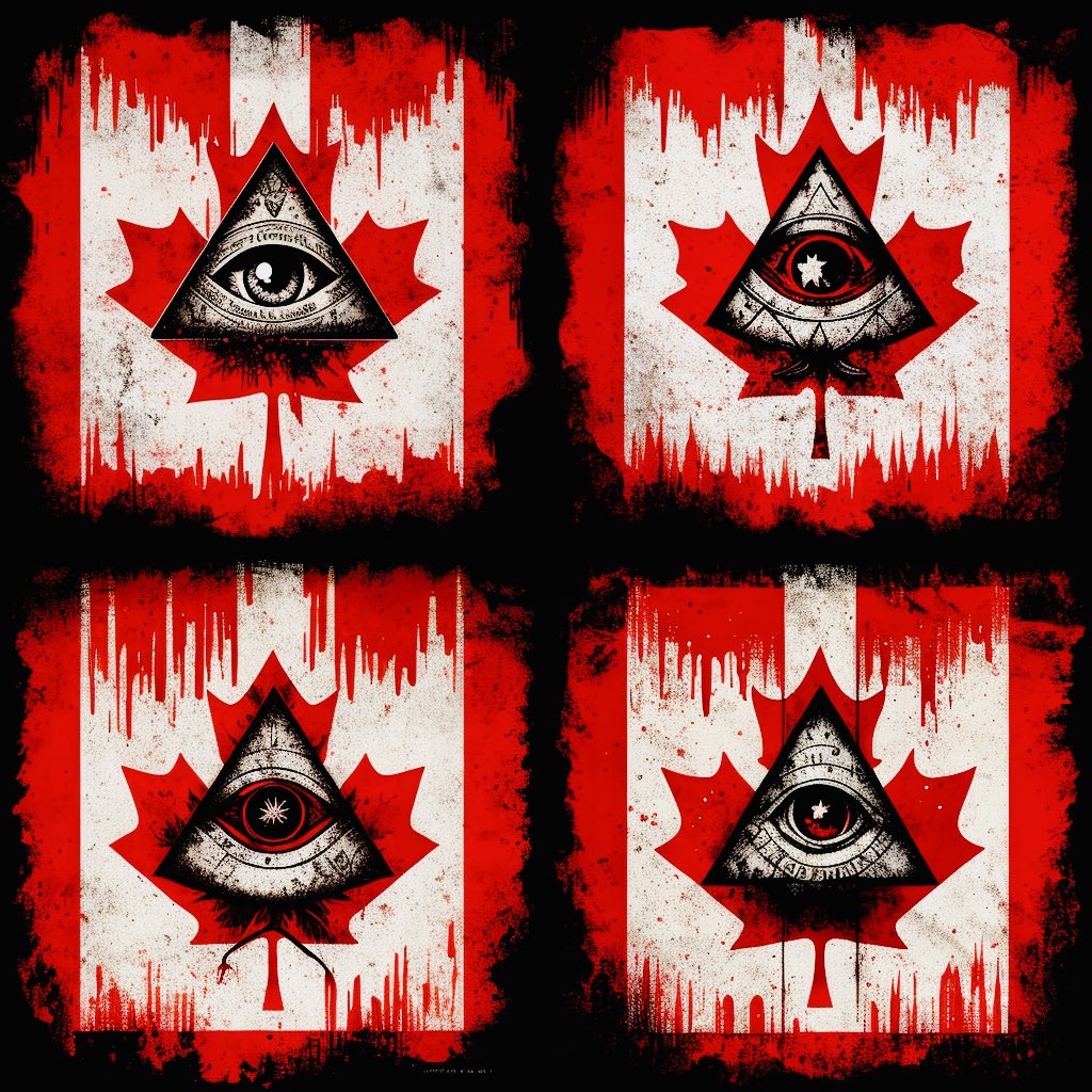 JloMagneto's tweet photo. @JustinTrudeau @POTUS I been making new Canadian Flags to try reflect the modern tyrannical dictatorial vibe you got goin on @JustinTrudeau - I got PLENTY more to post lmao #TrudeauIsTrash https://t.co/zL9QE1t5jG