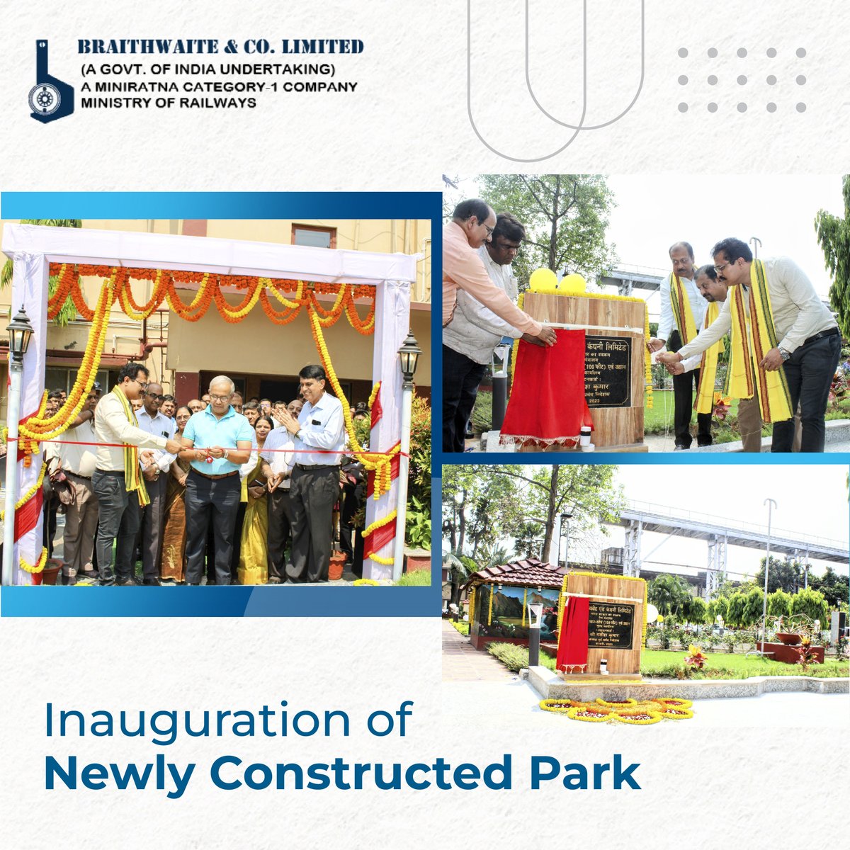 BraithwaiteKol's tweet photo. Inauguration / Flagging off of CSR Projects at Braithwaite & Co. Limited (BCL)
#BCL #Braithwaite #BraithwaiteCSR #HealthAndNutrition #RotiVan #FlagOff #Inauguration #Kolkata #RoadSafety #EnvironmentalSustainability #NationalIntegration #PrideOfTricolour #BetterWorkEnvironment https://t.co/FmCzrrH4uW