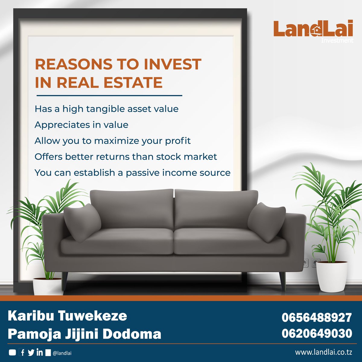 LandLai_'s tweet photo. The benefits of investing in real estate are numerous. With well-chosen assets, investors can enjoy predictable cash flow, excellent returns, tax advantages, and diversification—and it's possible to leverage real estate to build wealth.

#letsinvesttogether https://t.co/0t6vxMFJf6
