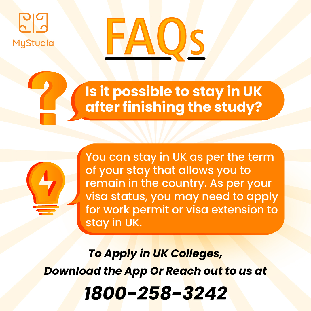 Grab your chance to study in the UK!

Download the App or Call us at 1800-258-3242

#studyinuk #undergraduates #postgraduates #costofstudyinginuk #ukwithoutielts #studyinukwithoutielts #ukuniversities #workinuk #uk #guidancecounselor