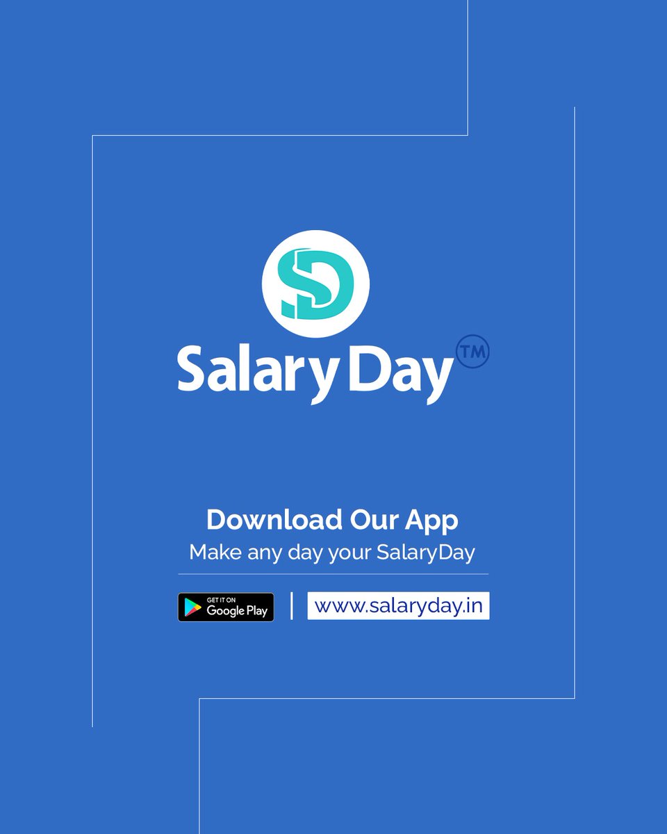 Why @Salary_Day is the best choice?🤔
Ever wonder how good it will be if we can avail #advancesalary online without even requesting our seniors and HRs! #WEMAKEITPOSSIBLE 

Download App: linktr.ee/salaryday

#quickloan #loanapp #salaryadvance #advancesalary #salarydayapp