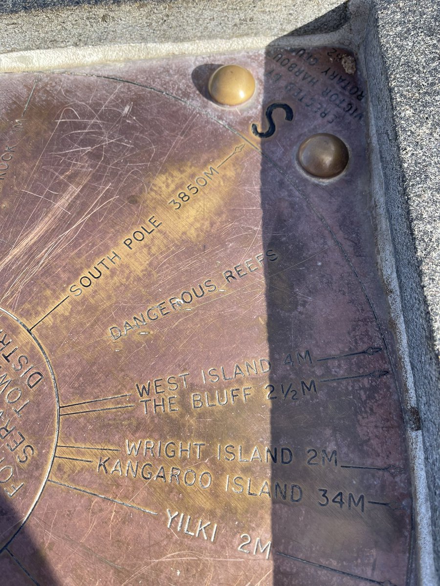 It’s that way. Always makes me smile when on the far side of Granite Island.