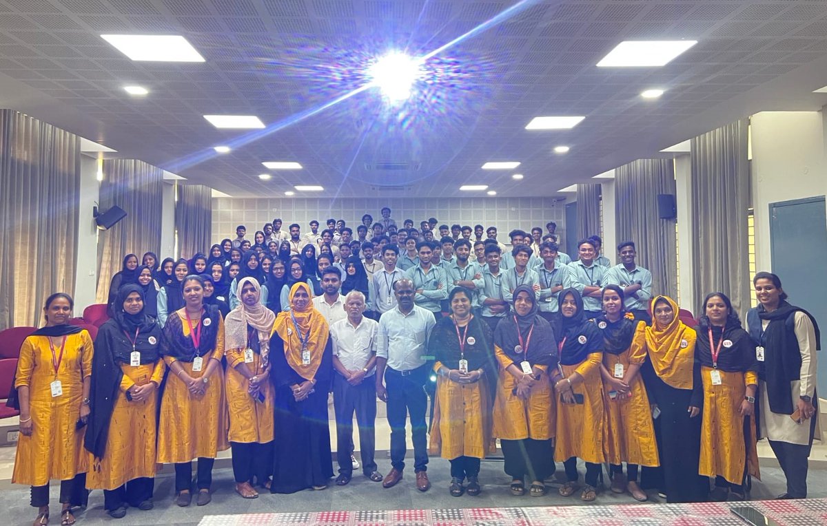 mvrajesh's tweet image. 24-03-2023: I enjoyed participating as the chief guest for the EEE association day at the KMEA Engineering College, Ernakulam. Great leadership by Dr. Reenna Sebastian (Dean, Student Affairs), Dr. Remya (hoD), and the student team.